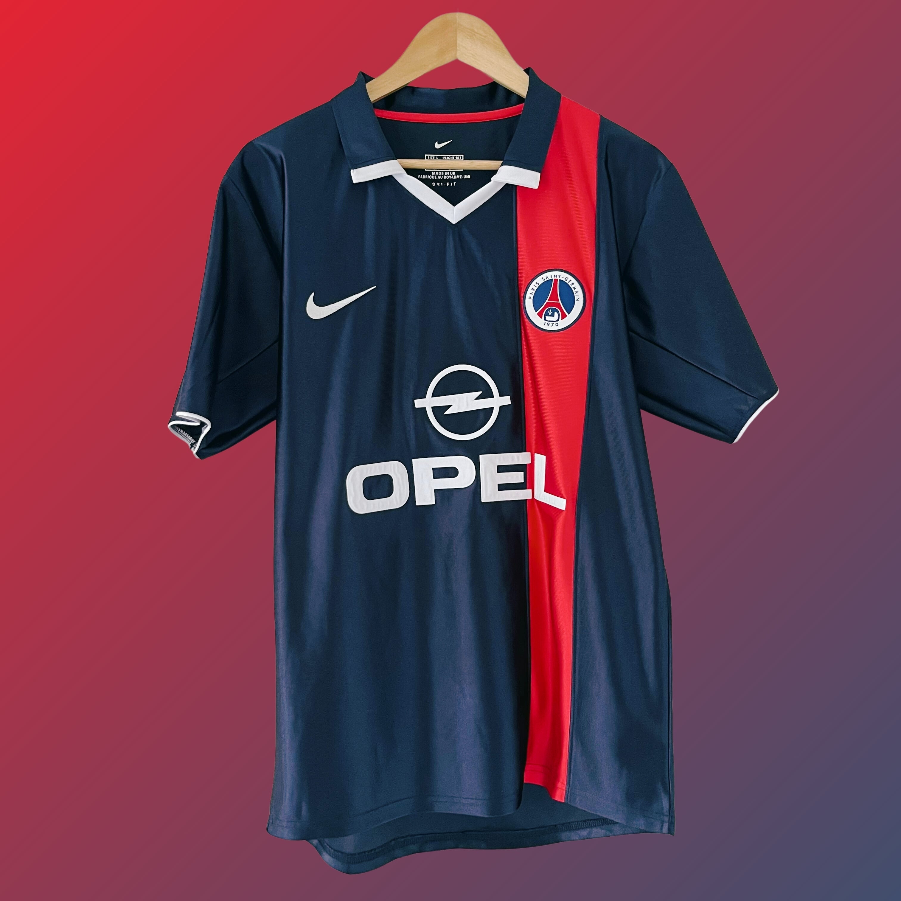Camiseta retro del PSG 2001-02 Local