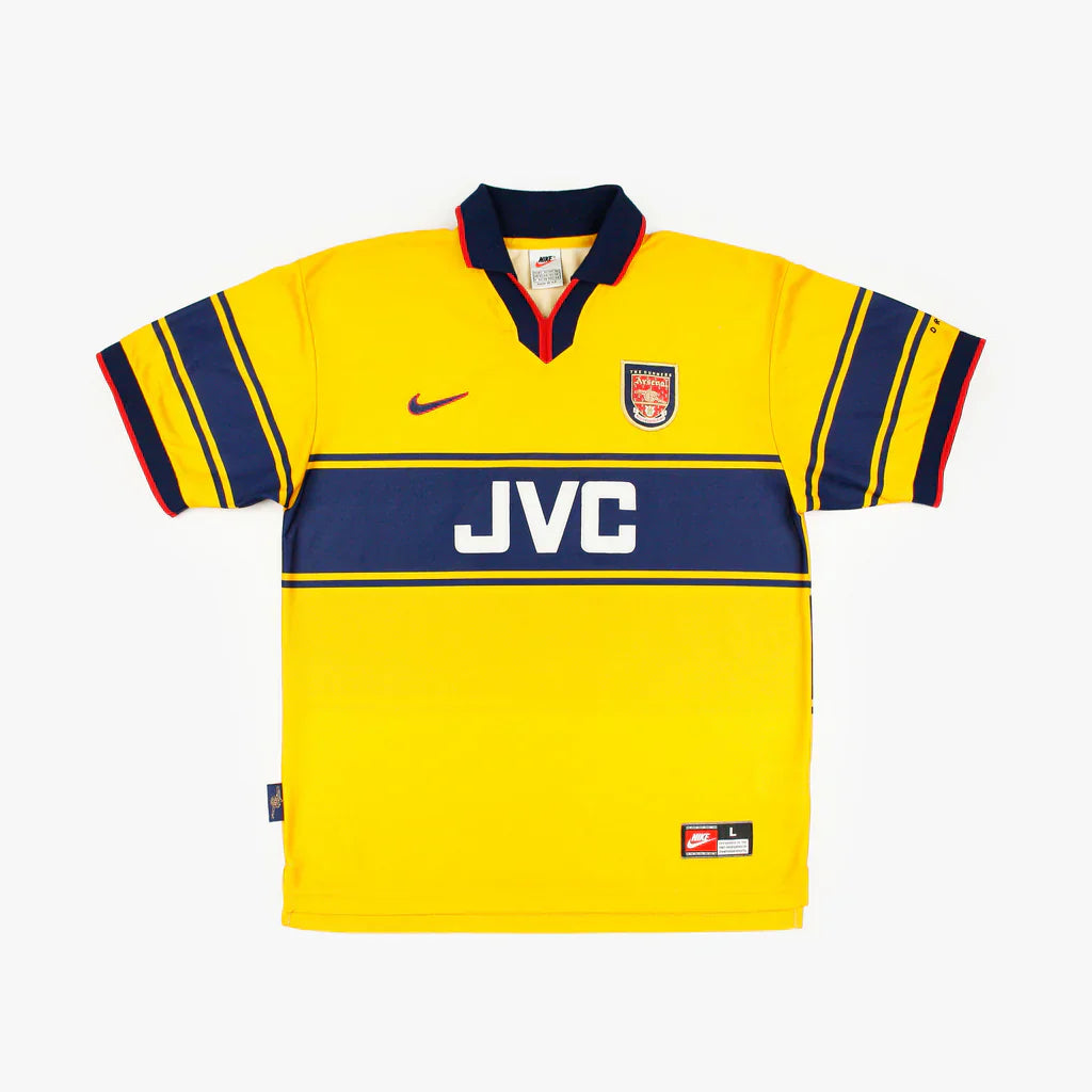 Camiseta de visitante del Arsenal 1997/99 