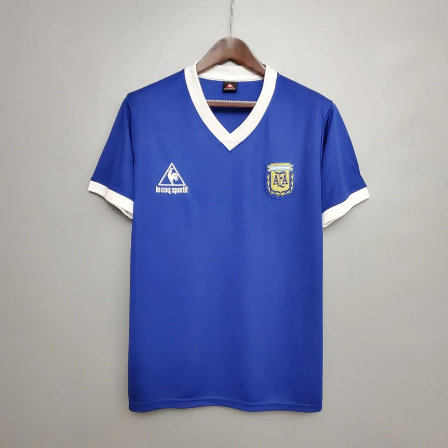 Camiseta visitante de Argentina 1986