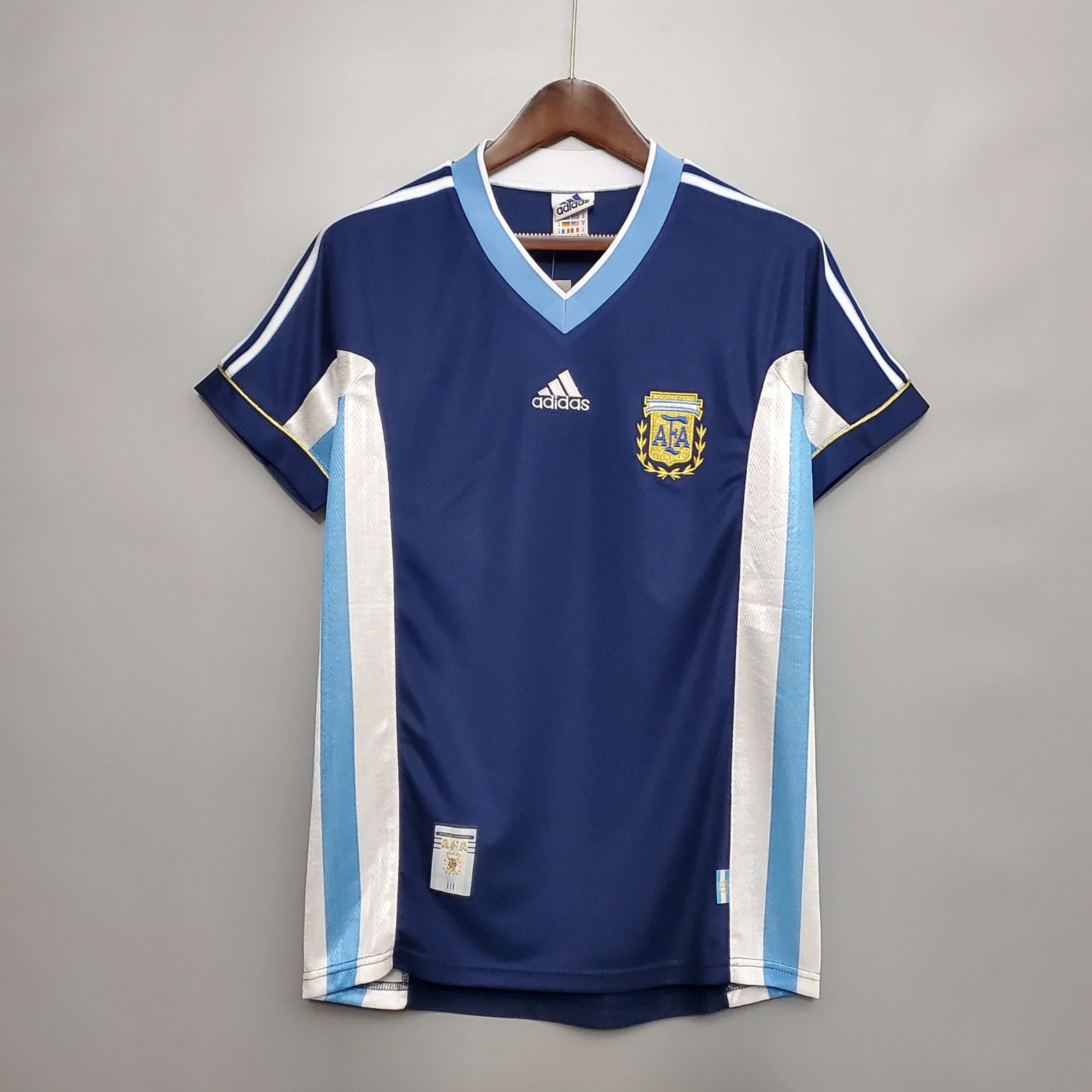 Camiseta visitante de Argentina 1998