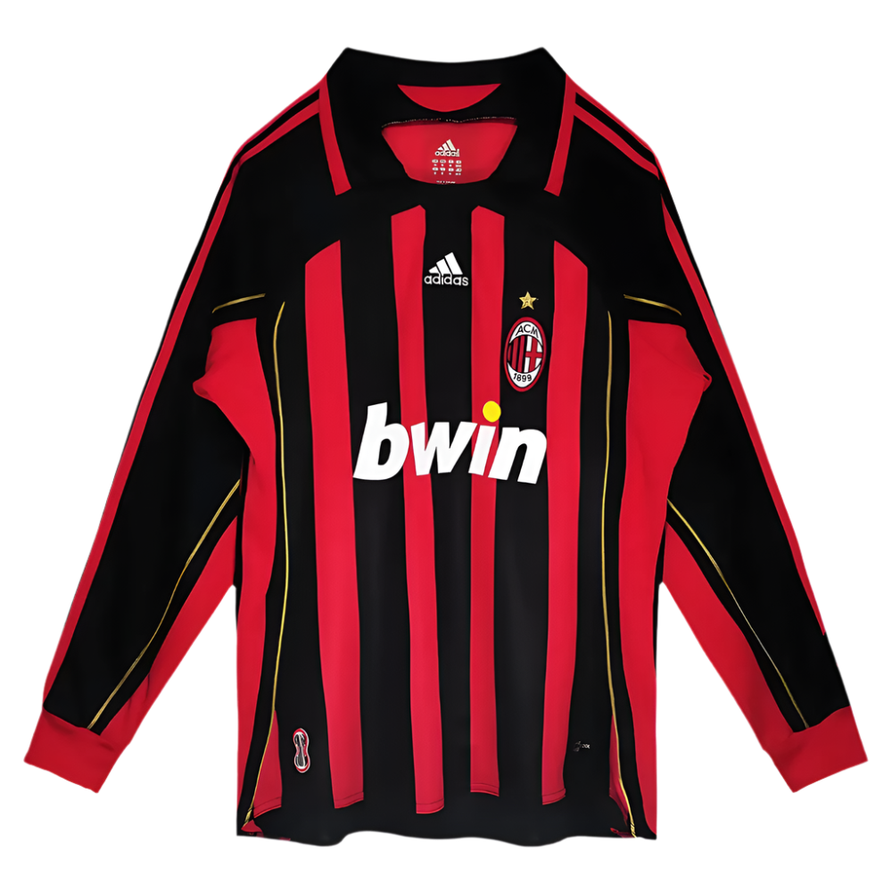 RETRO AC MILAN THUIS SHIRT LANGE MOUW 2006/07 
