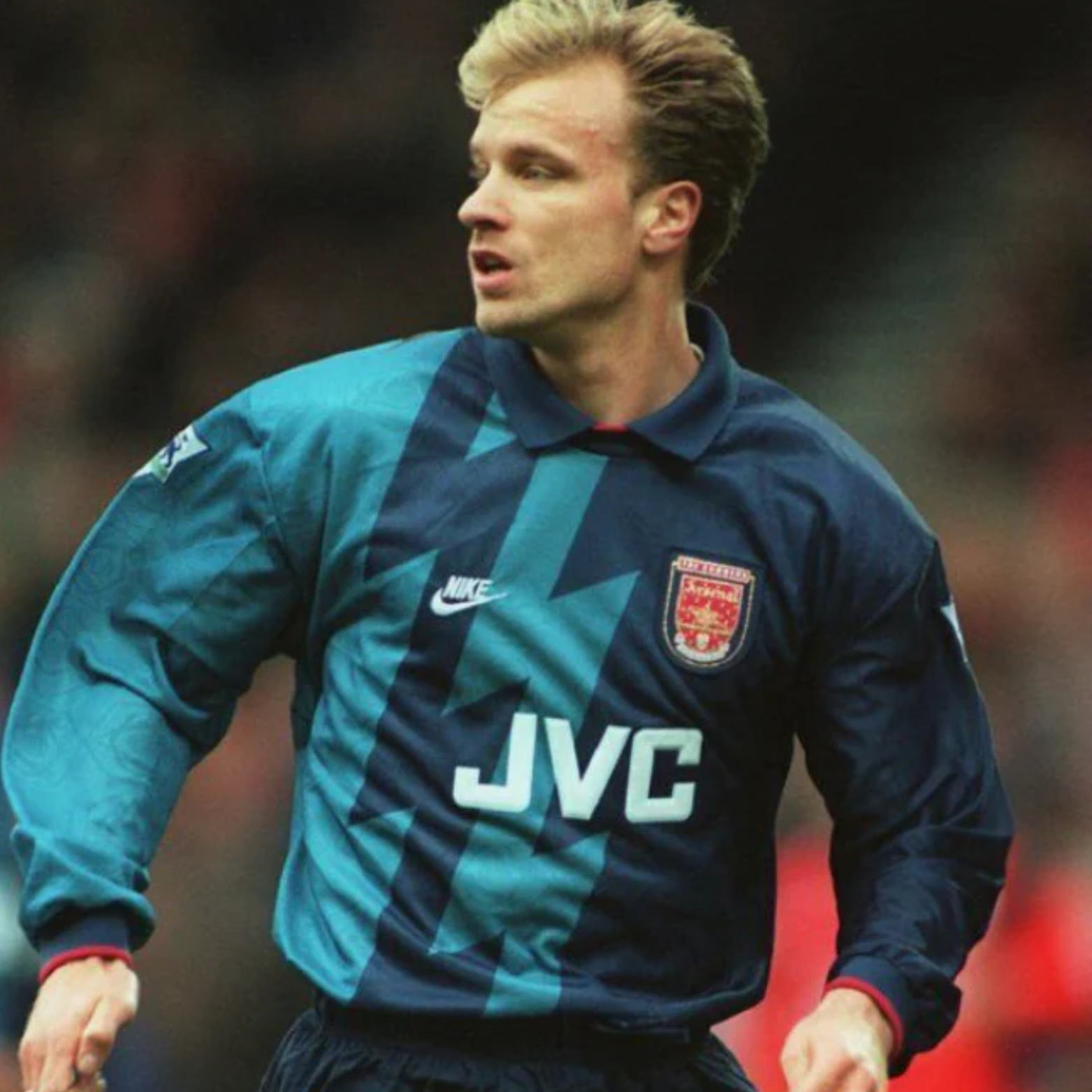 Camiseta de visitante del Arsenal 1995/96