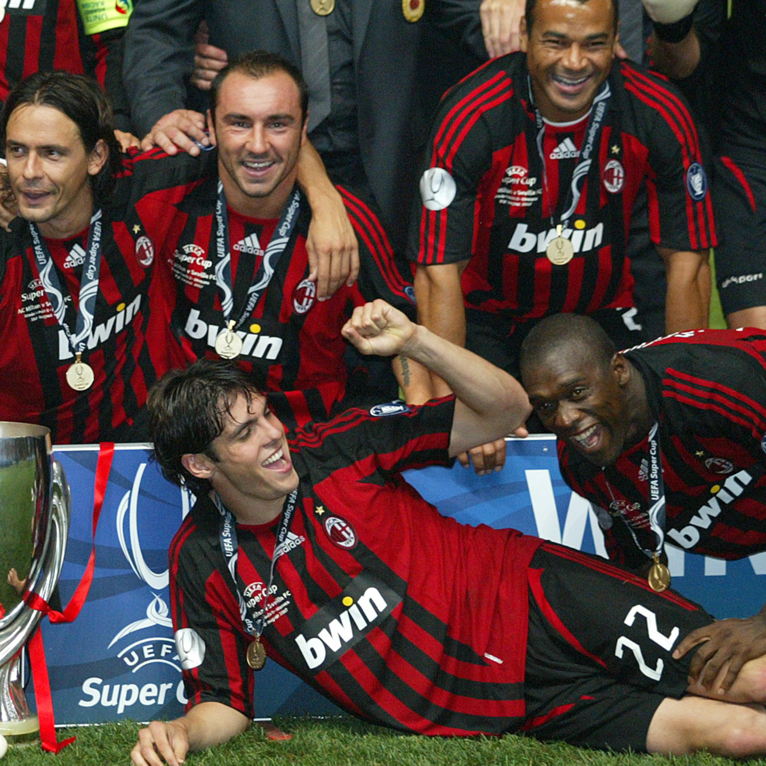 Camiseta de local del AC Milan 2007/08 