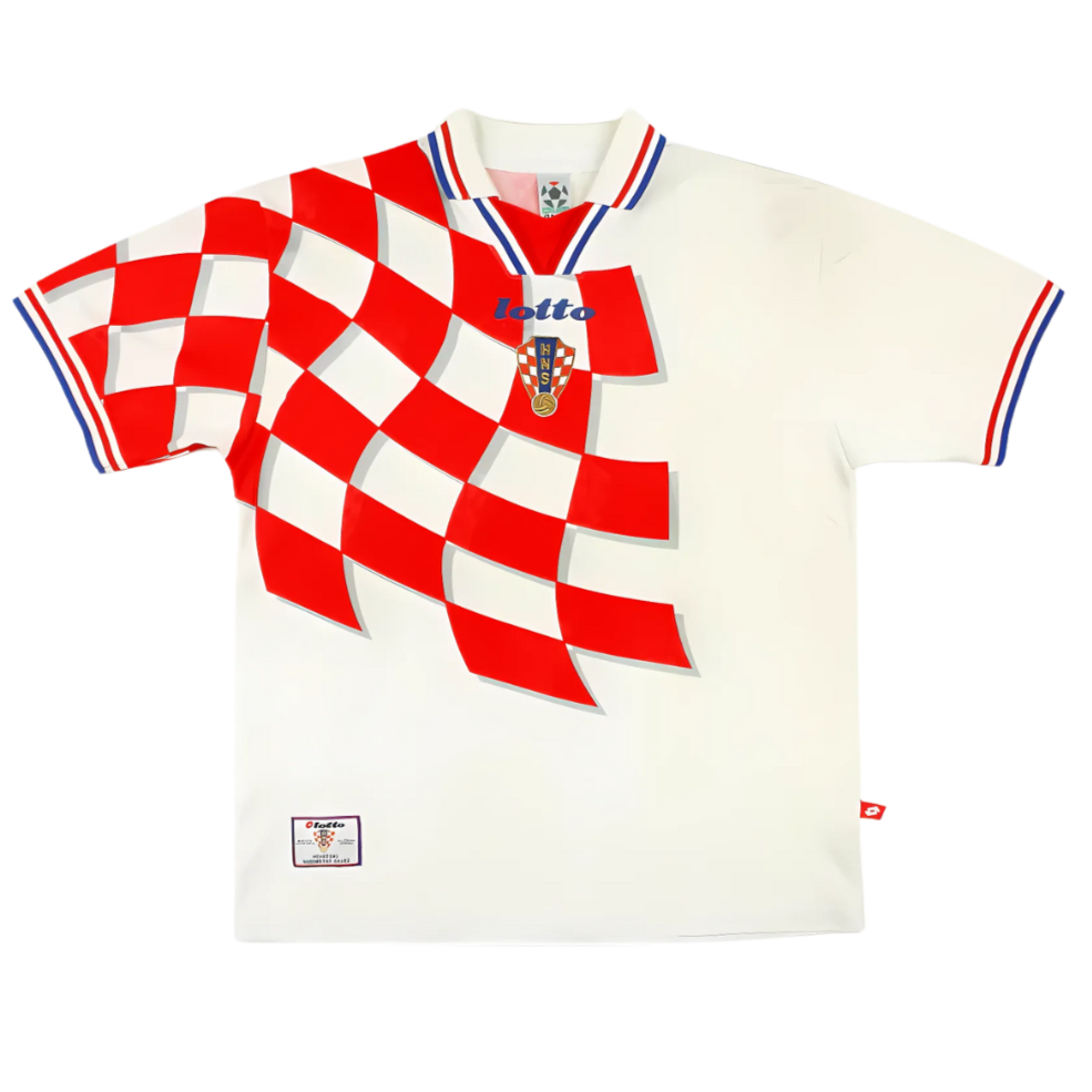 RETRO KROATIË THUIS SHIRT 1998 