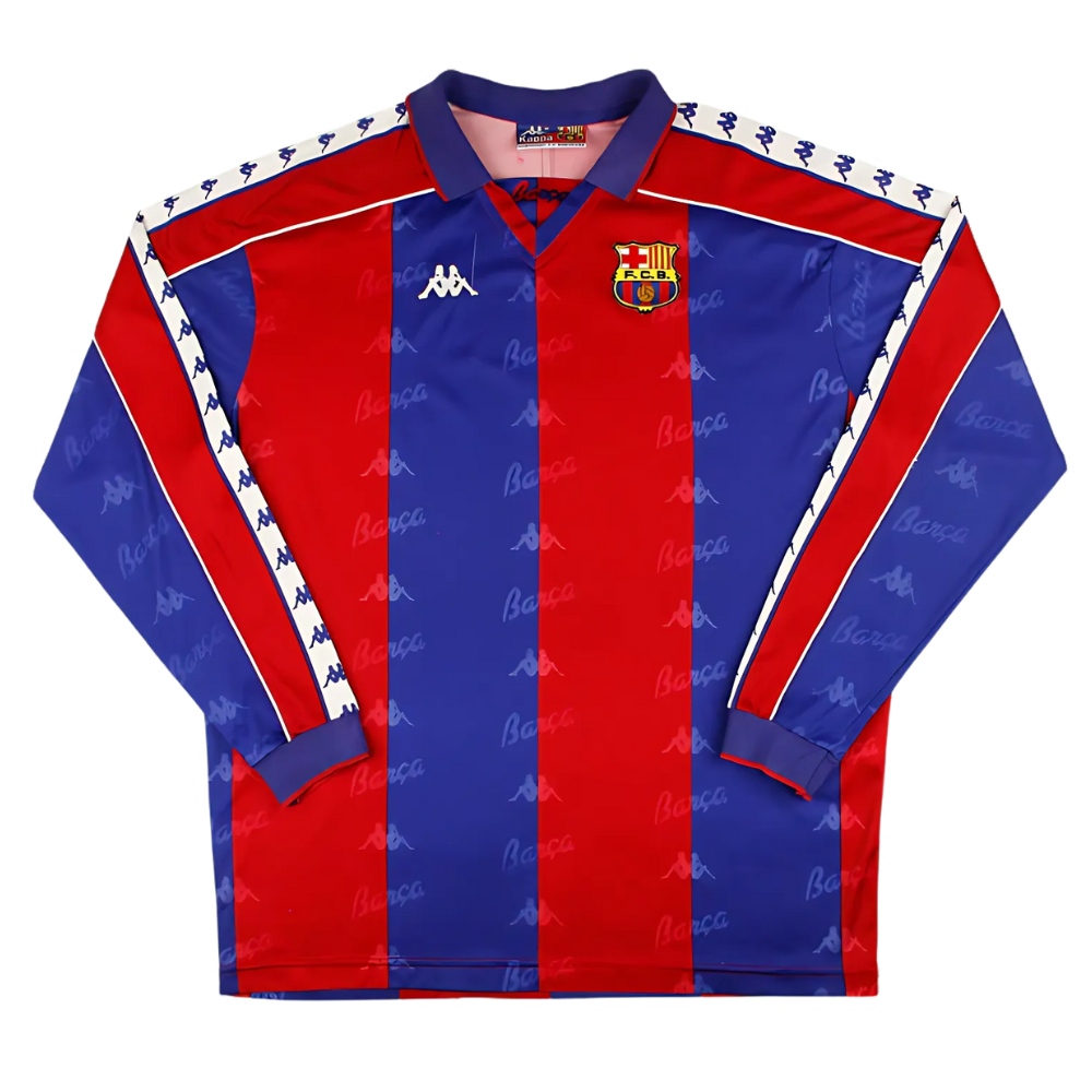 RETRO BARCELONA THUIS SHIRT LANGE MOUW 1992/95 