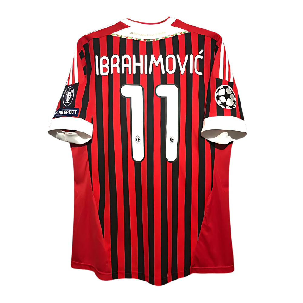 RETRO AC MILAN 'IBRAHIMOVIC 11' LEGENDS THUIS SHIRT 2011/12