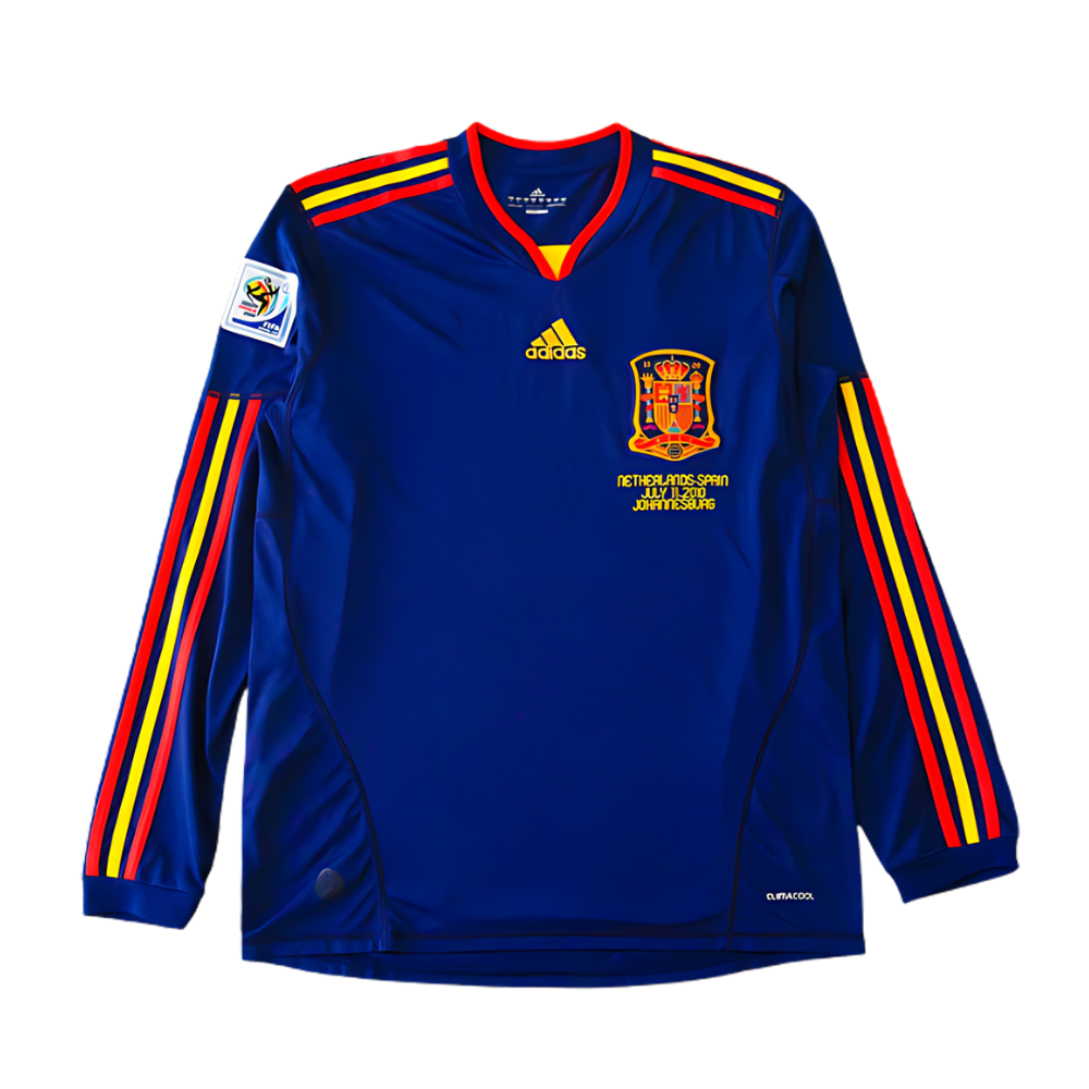 RETRO SPAIN AWAY SHIRT LONG SLEEVE 2010