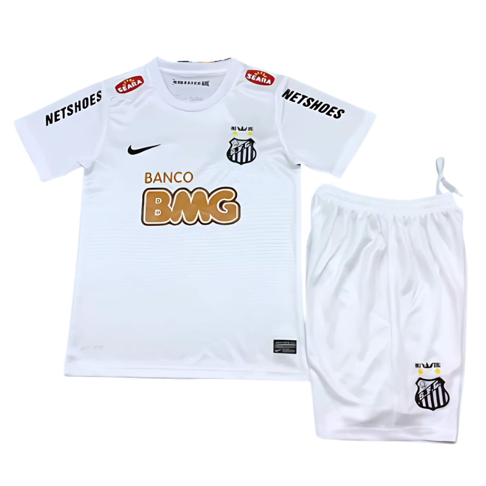 (KINDEREN) RETRO SANTOS THUIS SHIRT &amp; SHORTS 2012/13