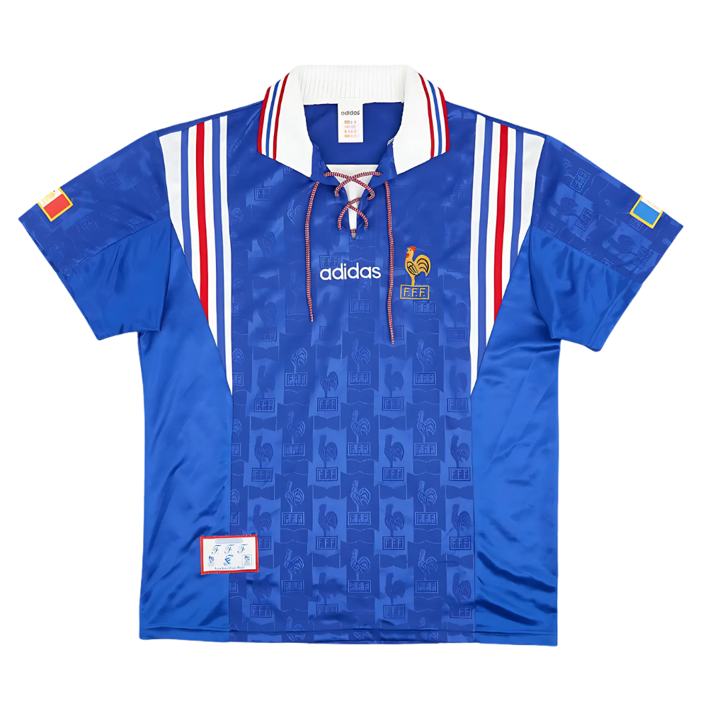 RETRO FRANKRIJK THUIS SHIRT 1996 