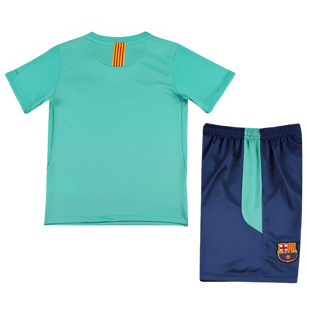 (KINDEREN) RETRO BARCELONA THUIS SHIRT &amp; SHORTS 2010/11