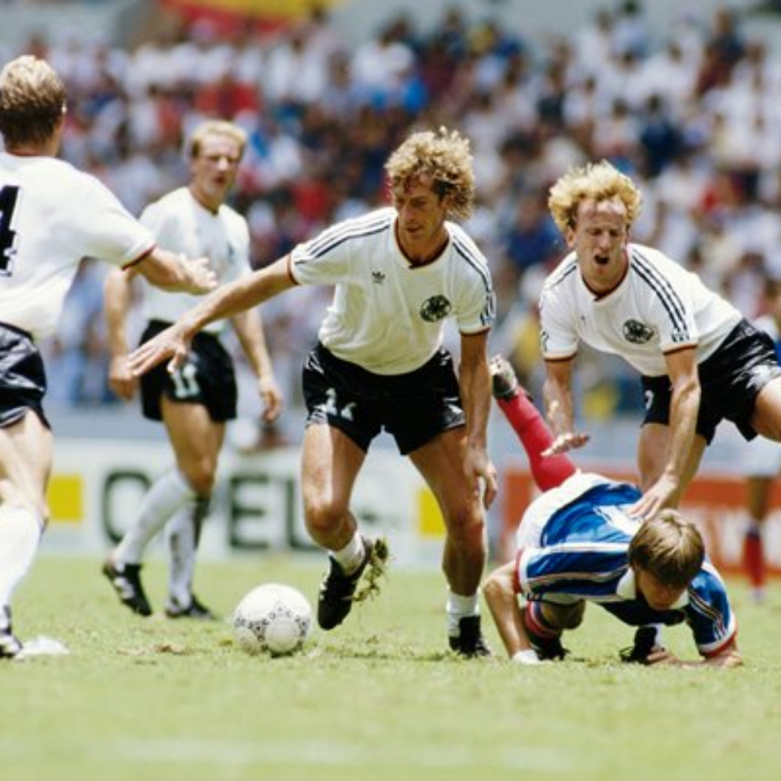 Duitsland Thuisshirt 1986 