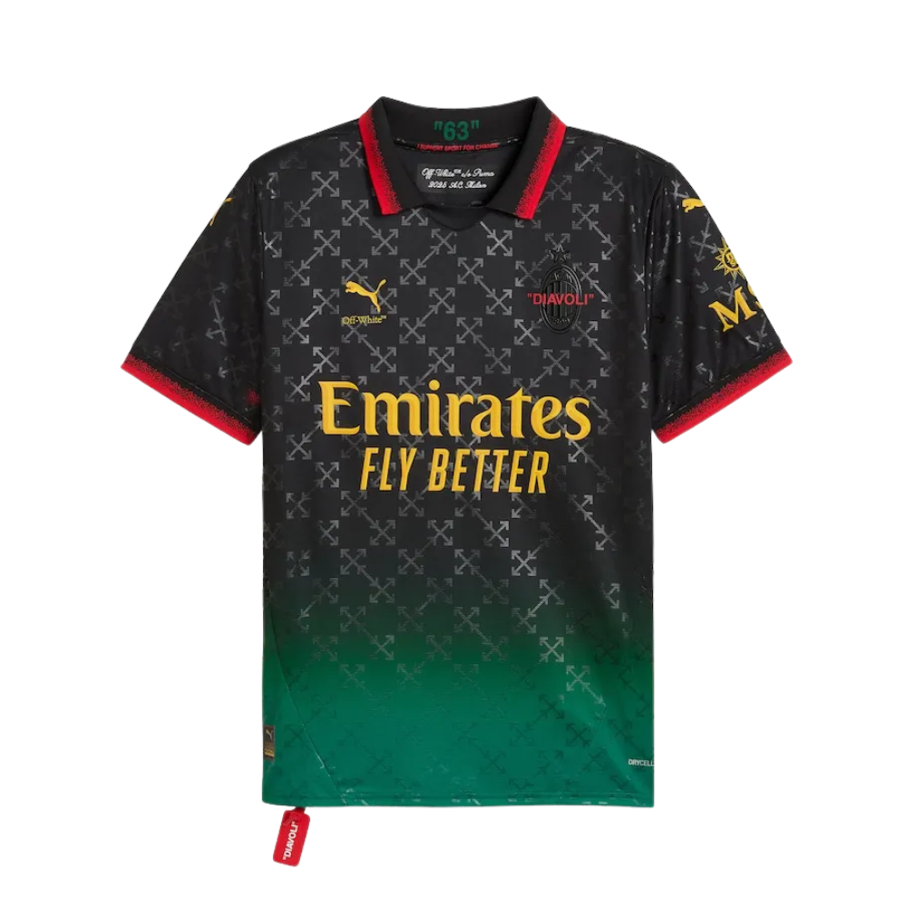 (NIÑOS) AC MILAN "OFF" MODA COLLAB EDICIÓN ESPECIAL KIT 25/26