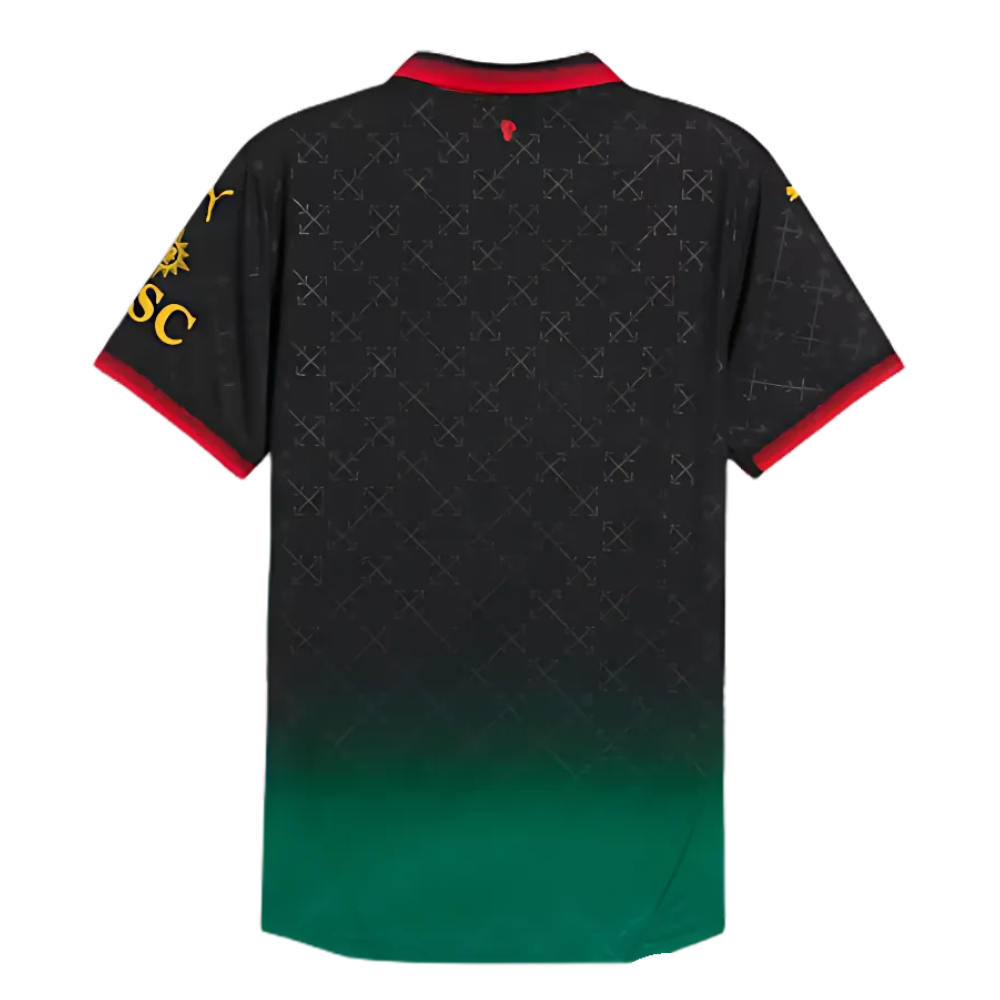 CAMISETA EDICIÓN ESPECIAL "OFF" COLLAB DE MODA 2024/25 DEL AC MILAN
