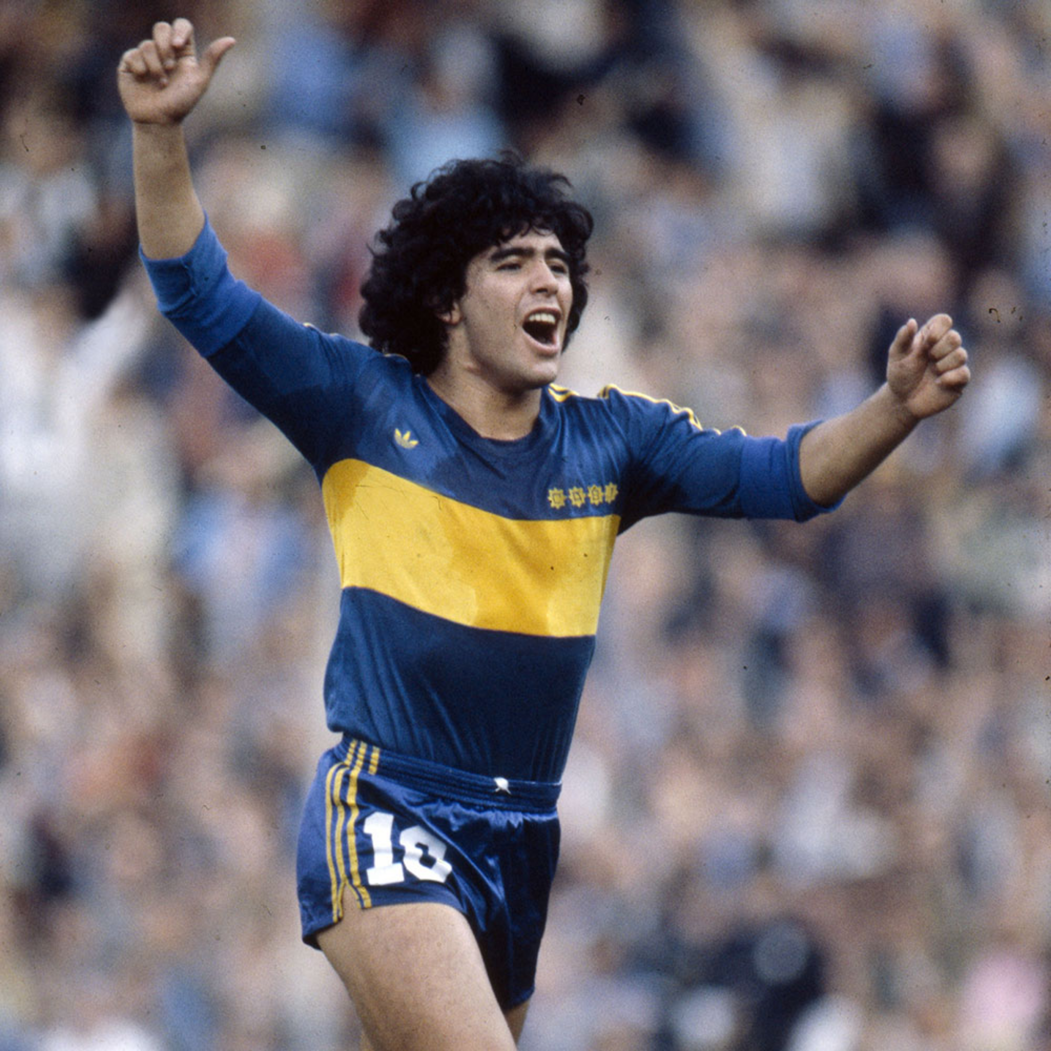Boca Juniors thuisshirt 1981 