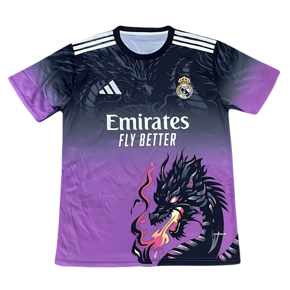 REAL MADRID 'PURPLE DRAGON' SPECIALE EDITIE SHIRT 25/26