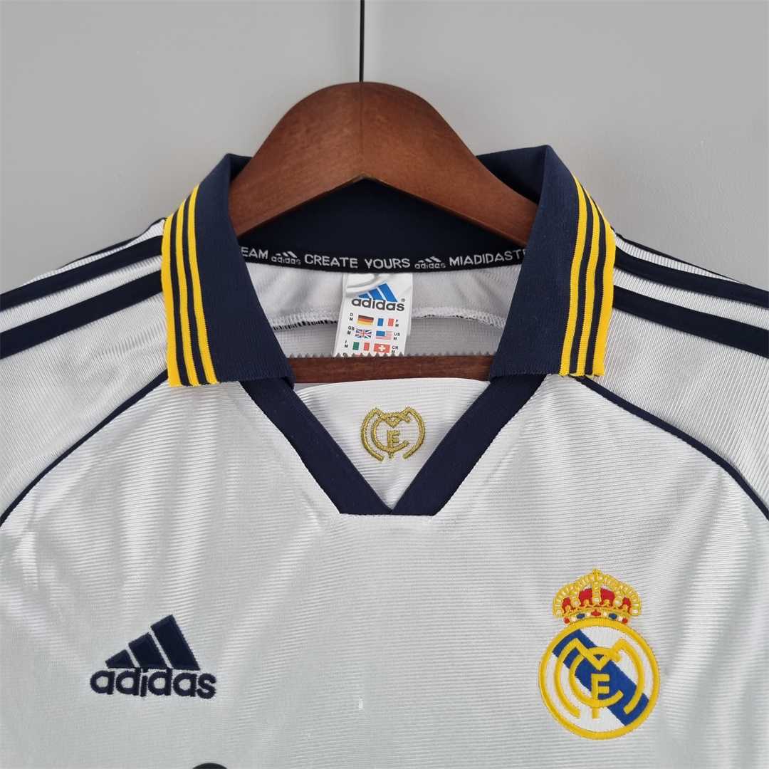 Real Madrid thuis retro tenue 1999/2000