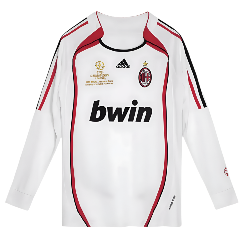 RETRO AC MILAN UITSHIRT LANGE MOUW 2006/07 