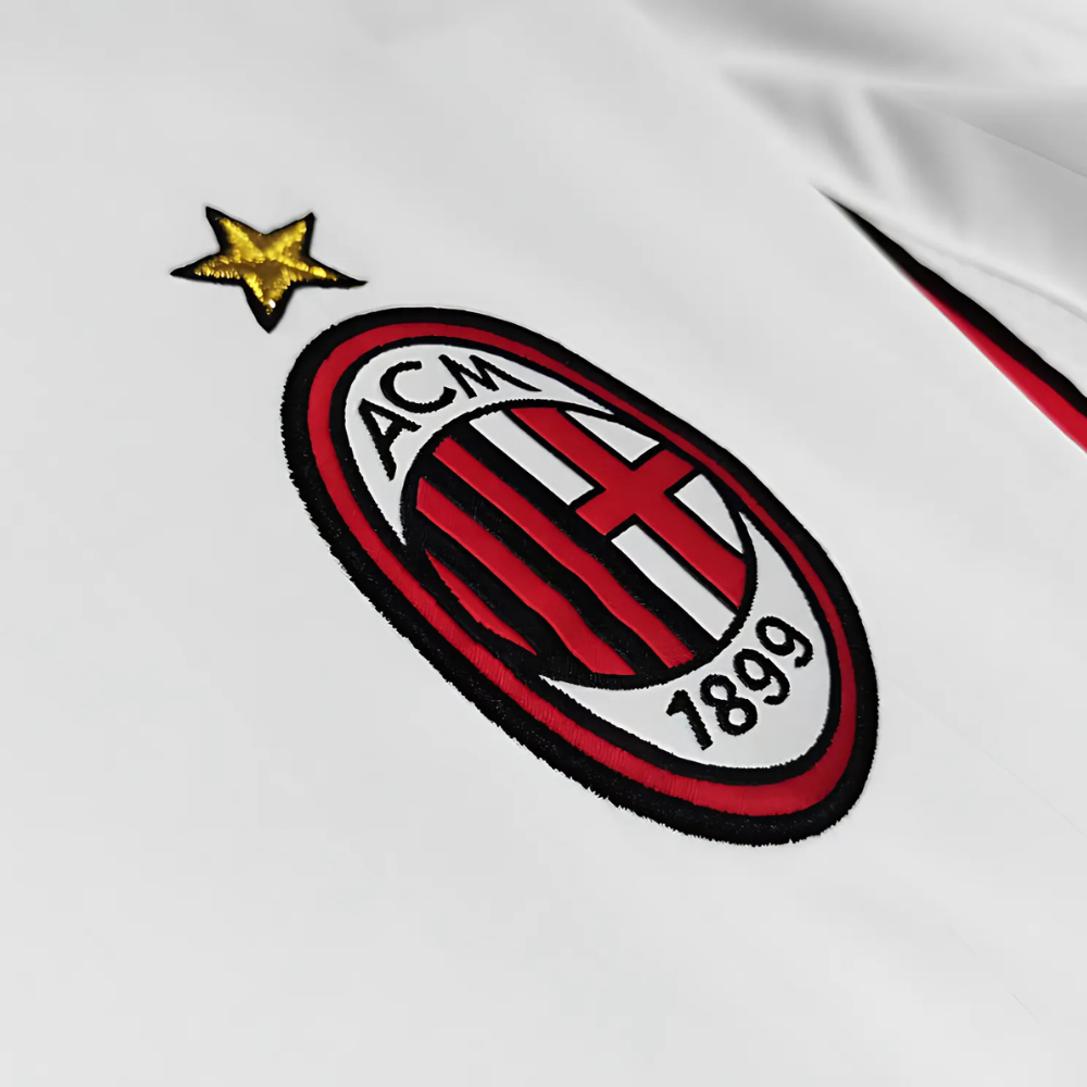 RETRO AC MILAN UITSHIRT LANGE MOUW 2006/07 