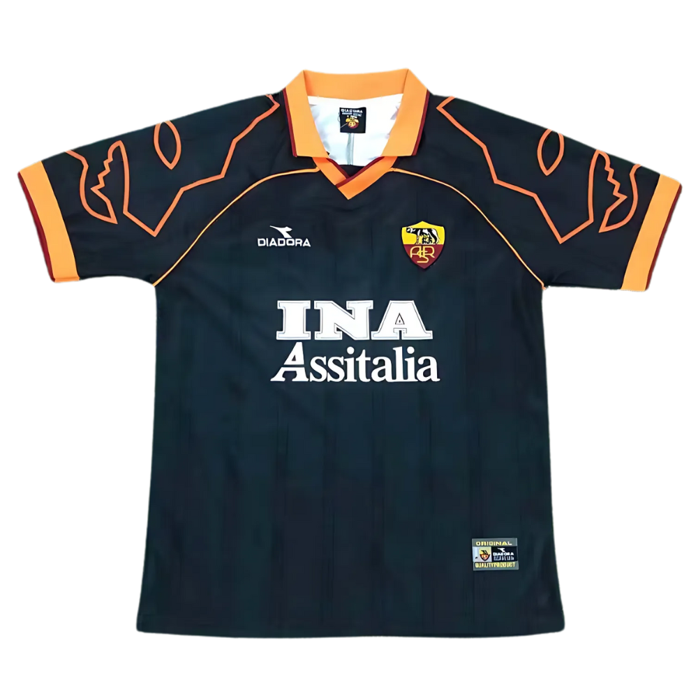 RETRO AS ROMA UITSHIRT 1999/00