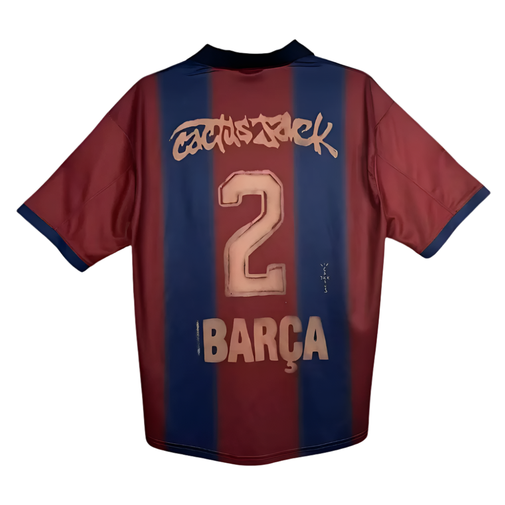 RETRO BARCELONA 'CACTUS JACK' SPECIALE EDITIE 'SKELETON' SHIRT 2000/01