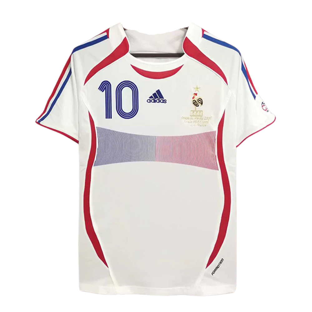 RETRO FRANKRIJK 'ZIDANE 10' LEGENDS UITSHIRT 2006