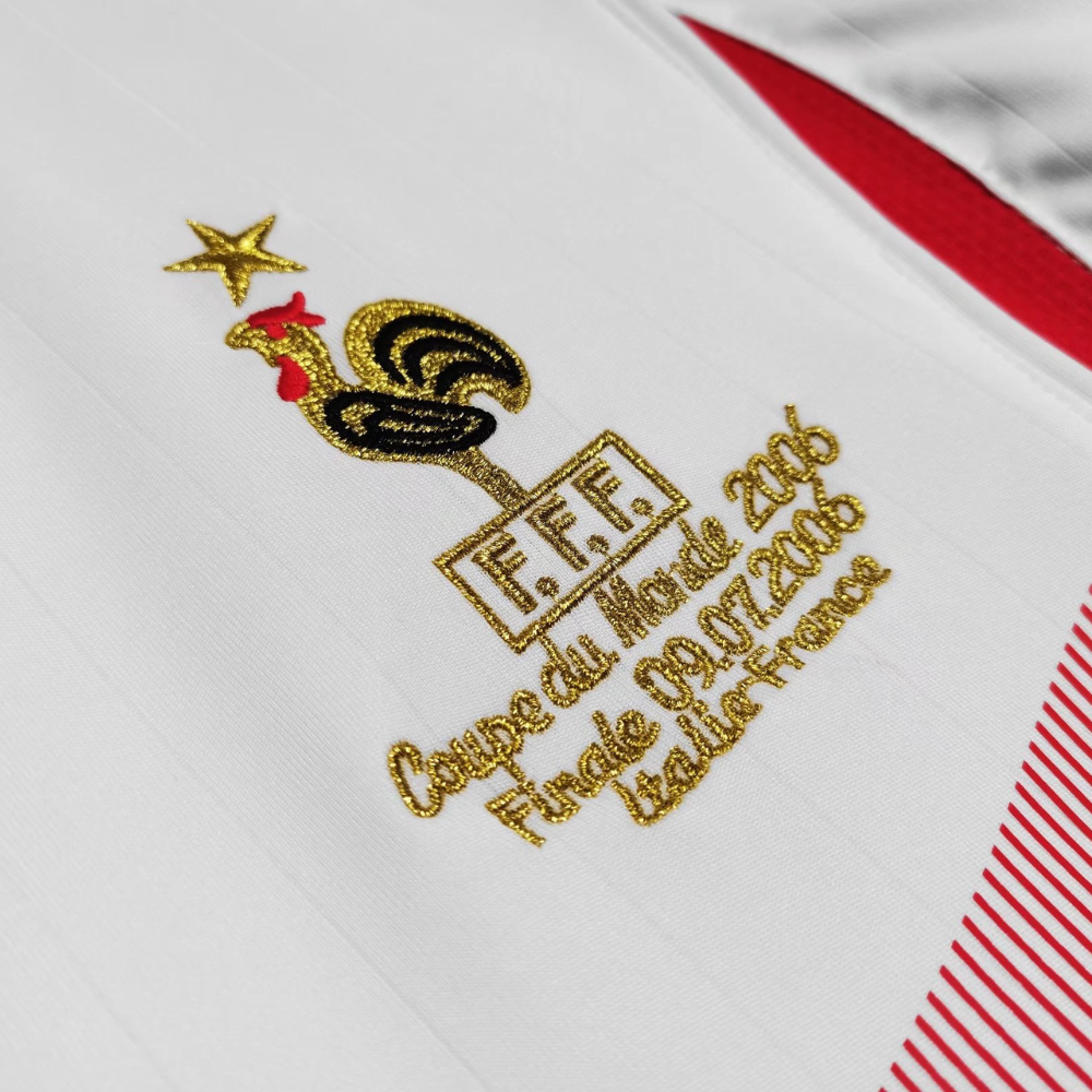 RETRO FRANKRIJK 'ZIDANE 10' LEGENDS UITSHIRT 2006