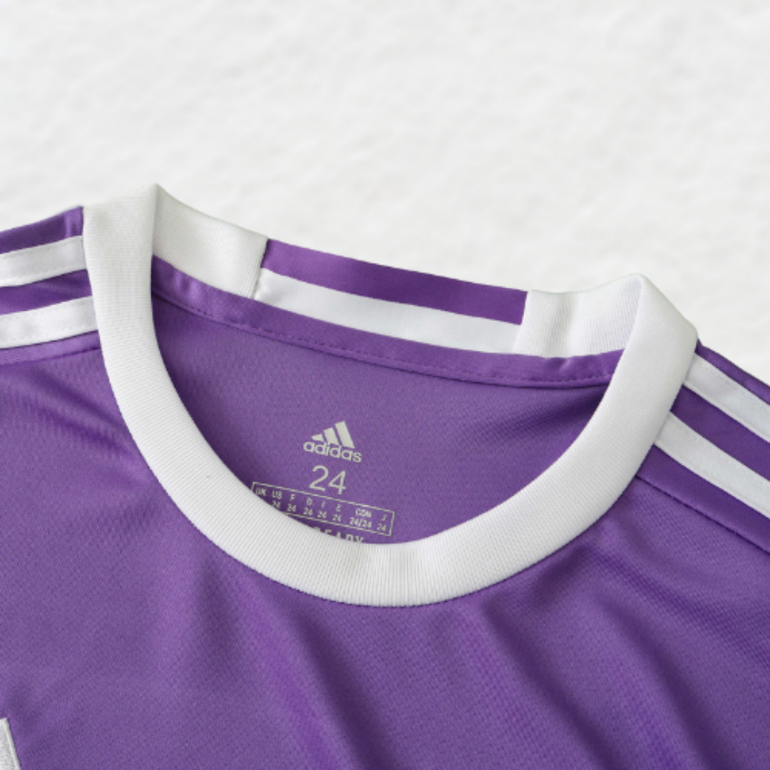 (NIÑOS) CAMISETA Y PANTALÓN CORTO RETRO VISITA DEL REAL MADRID 2016/17