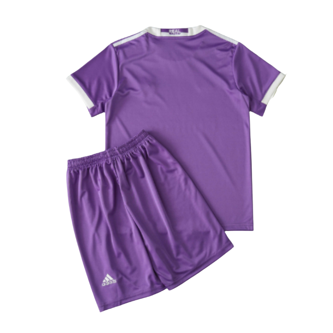 (NIÑOS) CAMISETA Y PANTALÓN CORTO RETRO VISITA DEL REAL MADRID 2016/17