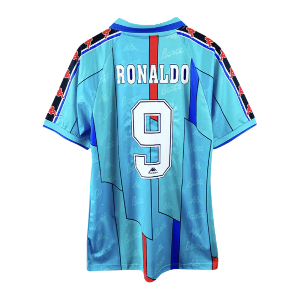 RETRO BARCELONA 'RONALDO 9' LEGENDS UITSHIRT 1995/97