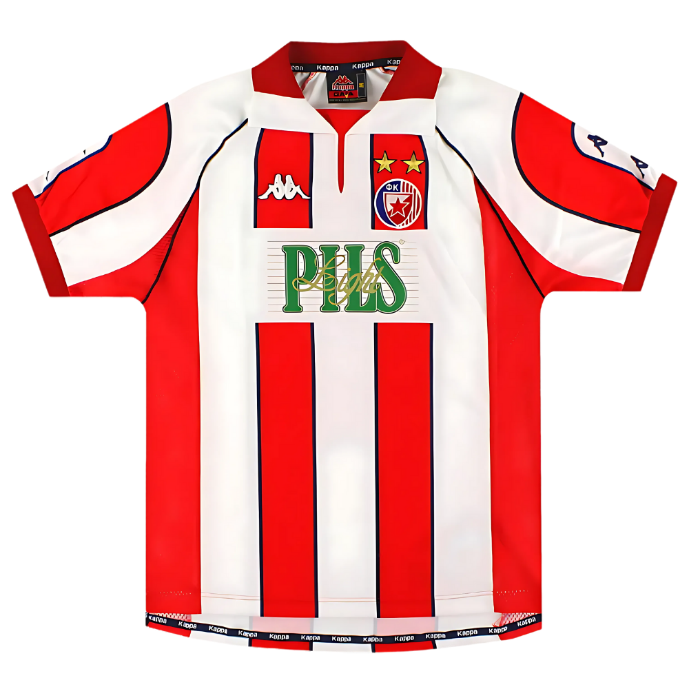 RETRO RED STAR BELGRADE THUIS SHIRT 1999/01