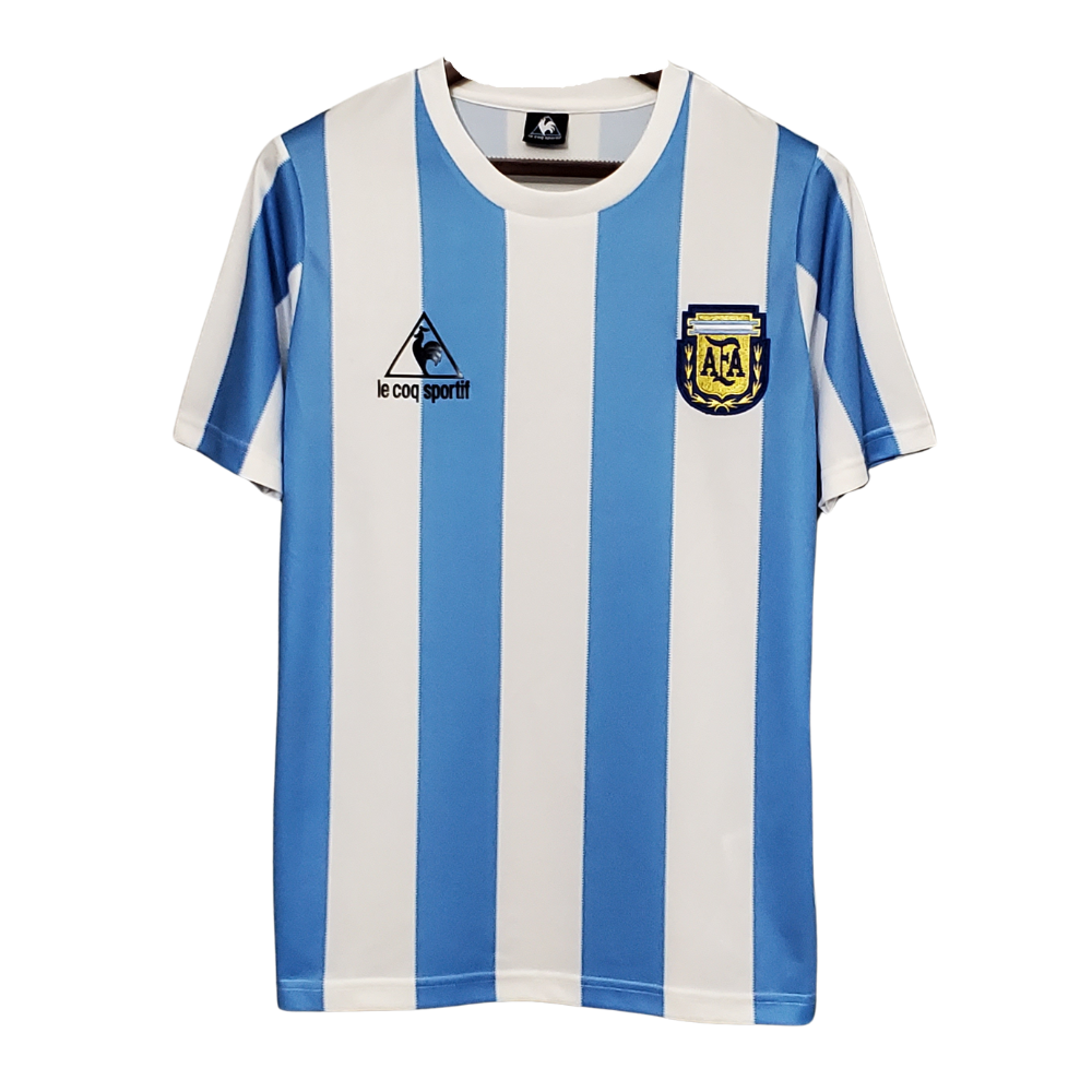 RETRO ARGENTINIË 'MARADONA 10' LEGENDS THUIS SHIRT 1986