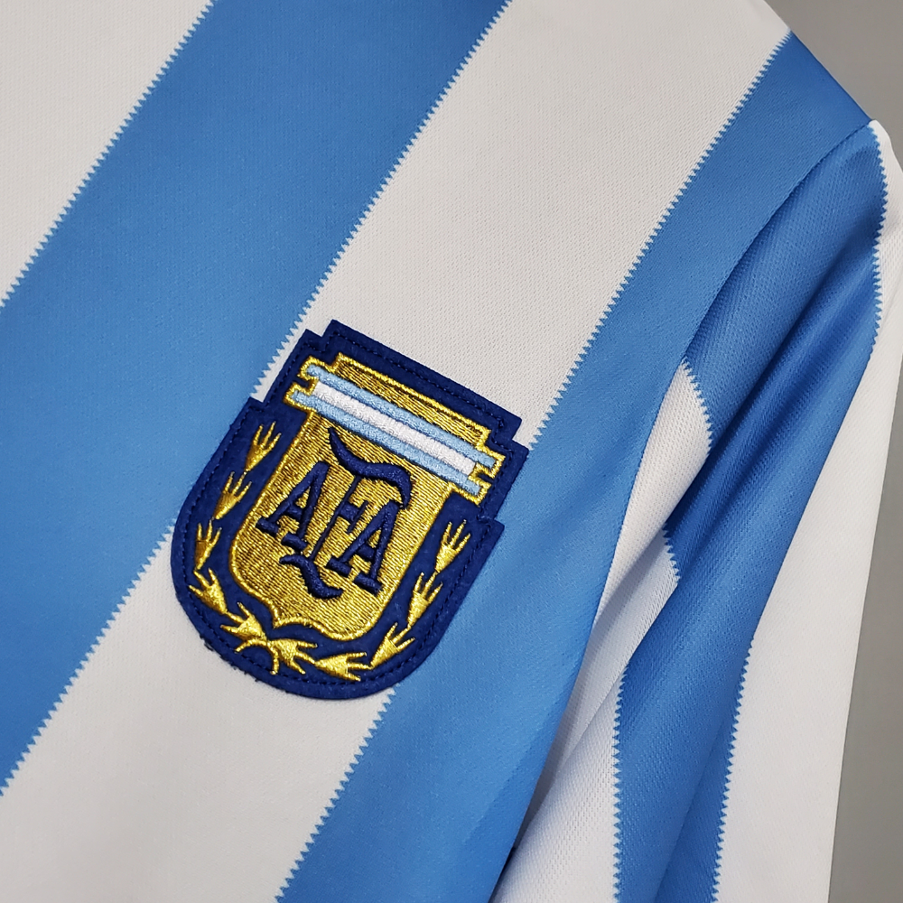 RETRO ARGENTINIË 'MARADONA 10' LEGENDS THUIS SHIRT 1986