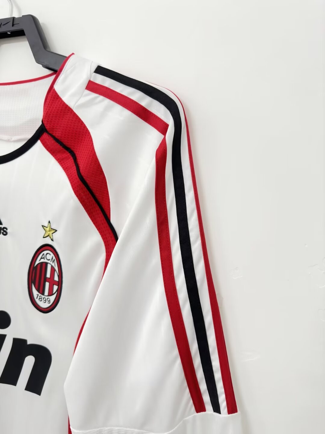 Camiseta de manga larga del AC Milan - Final de la Champions League 2007