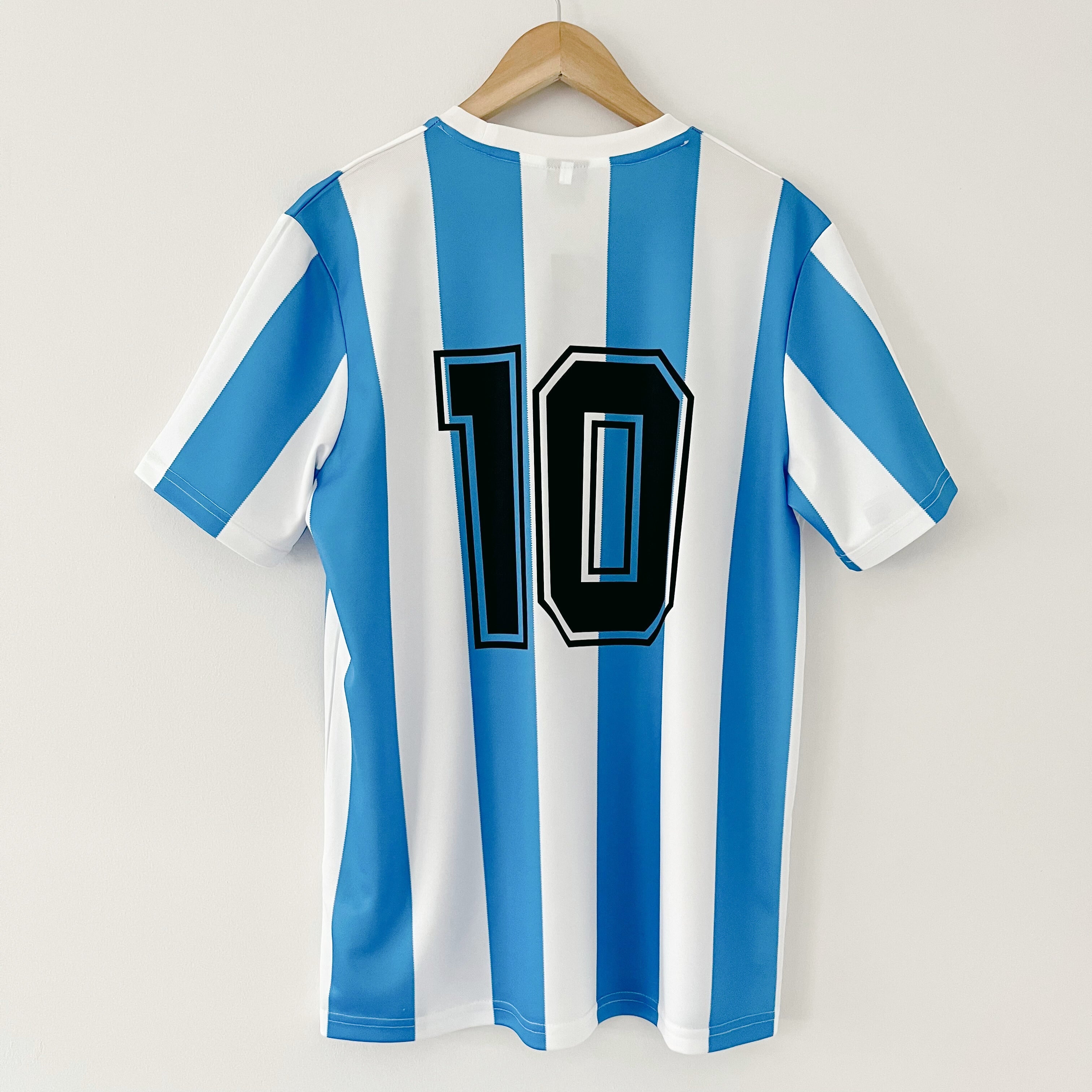Camiseta retro de Argentina Copa Mundial 1986 Local
