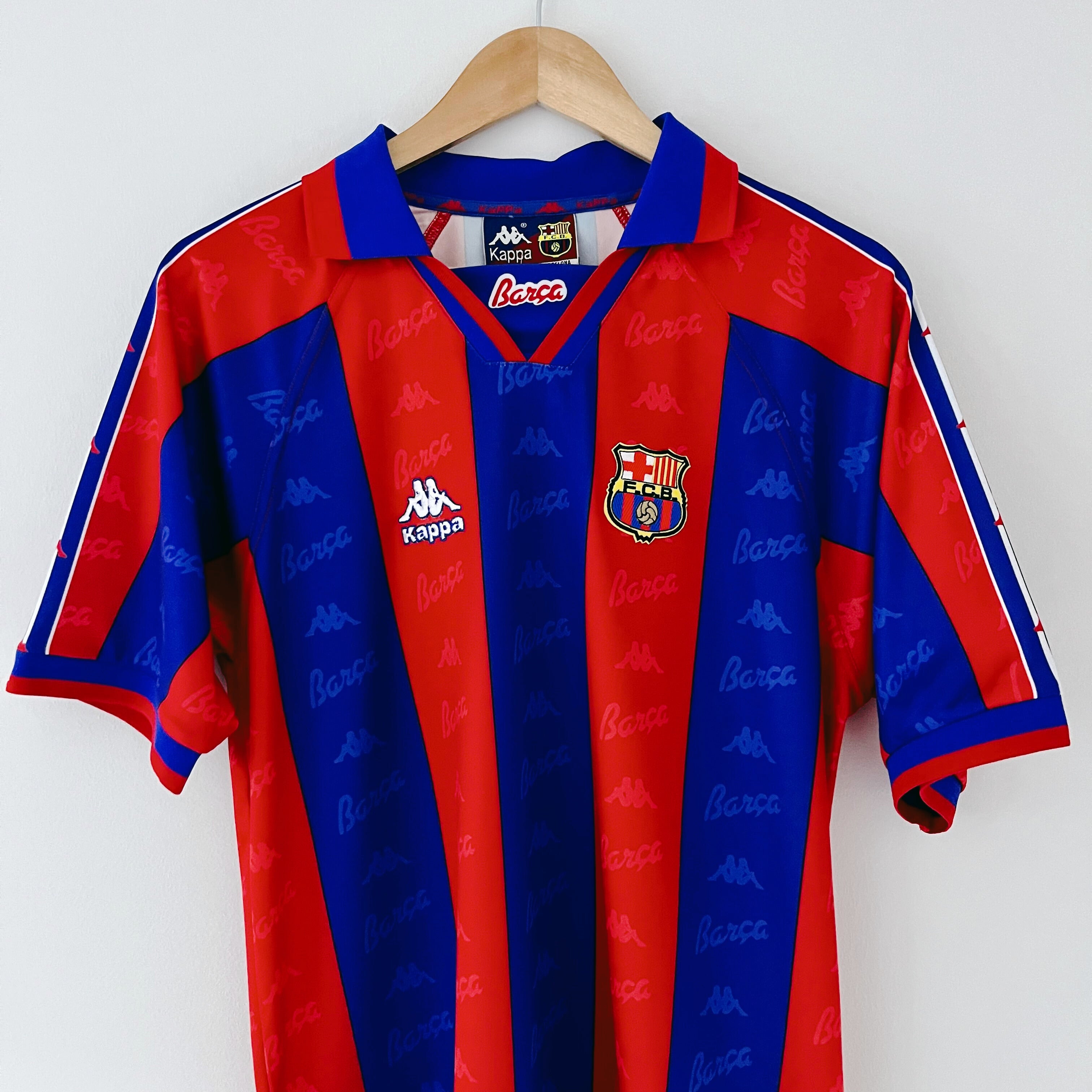 Camiseta retro del Barcelona 1995-97 Local
