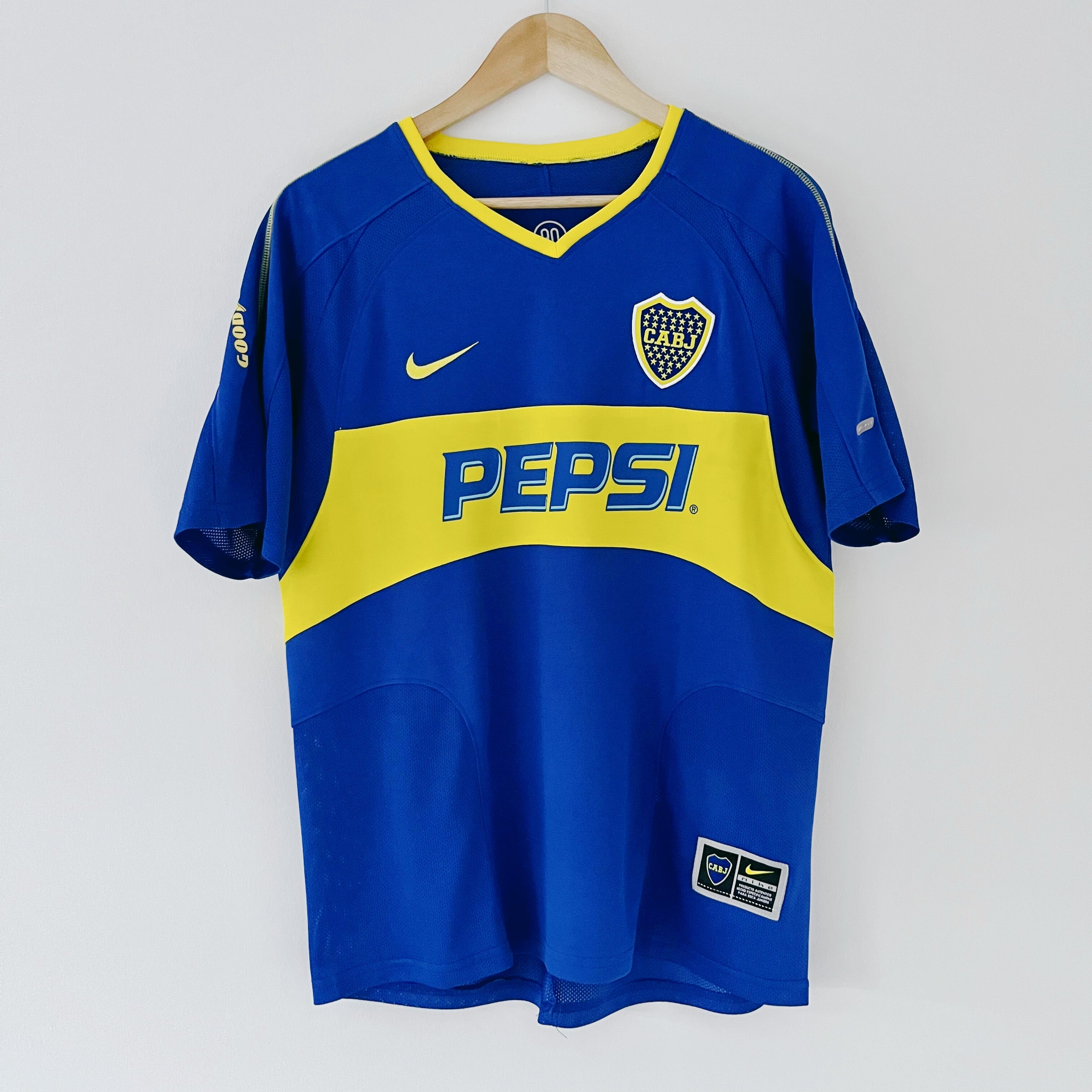 Camiseta retro de Boca Juniors 2003-04 Local