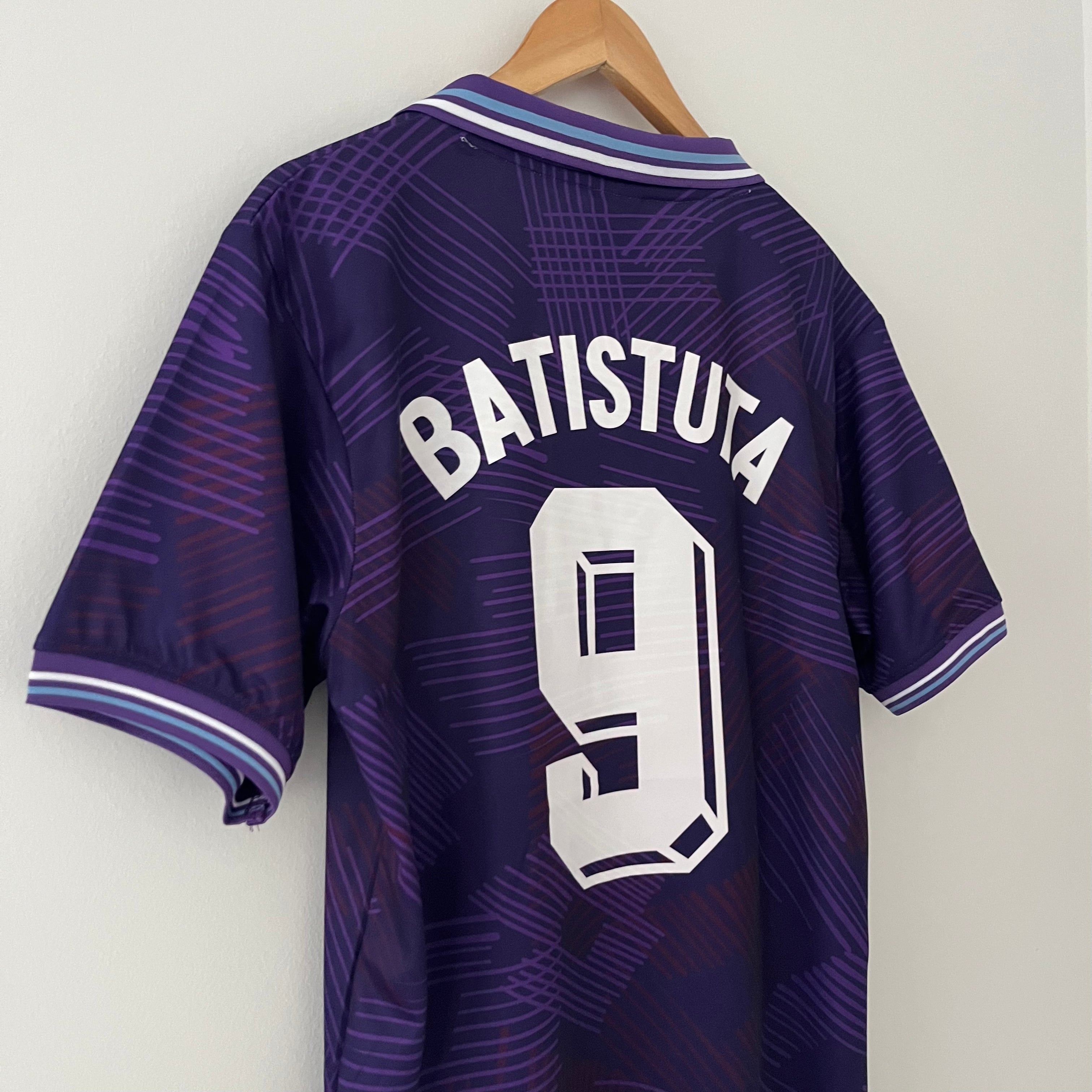 Camiseta retro de la Fiorentina 1991-93 de local