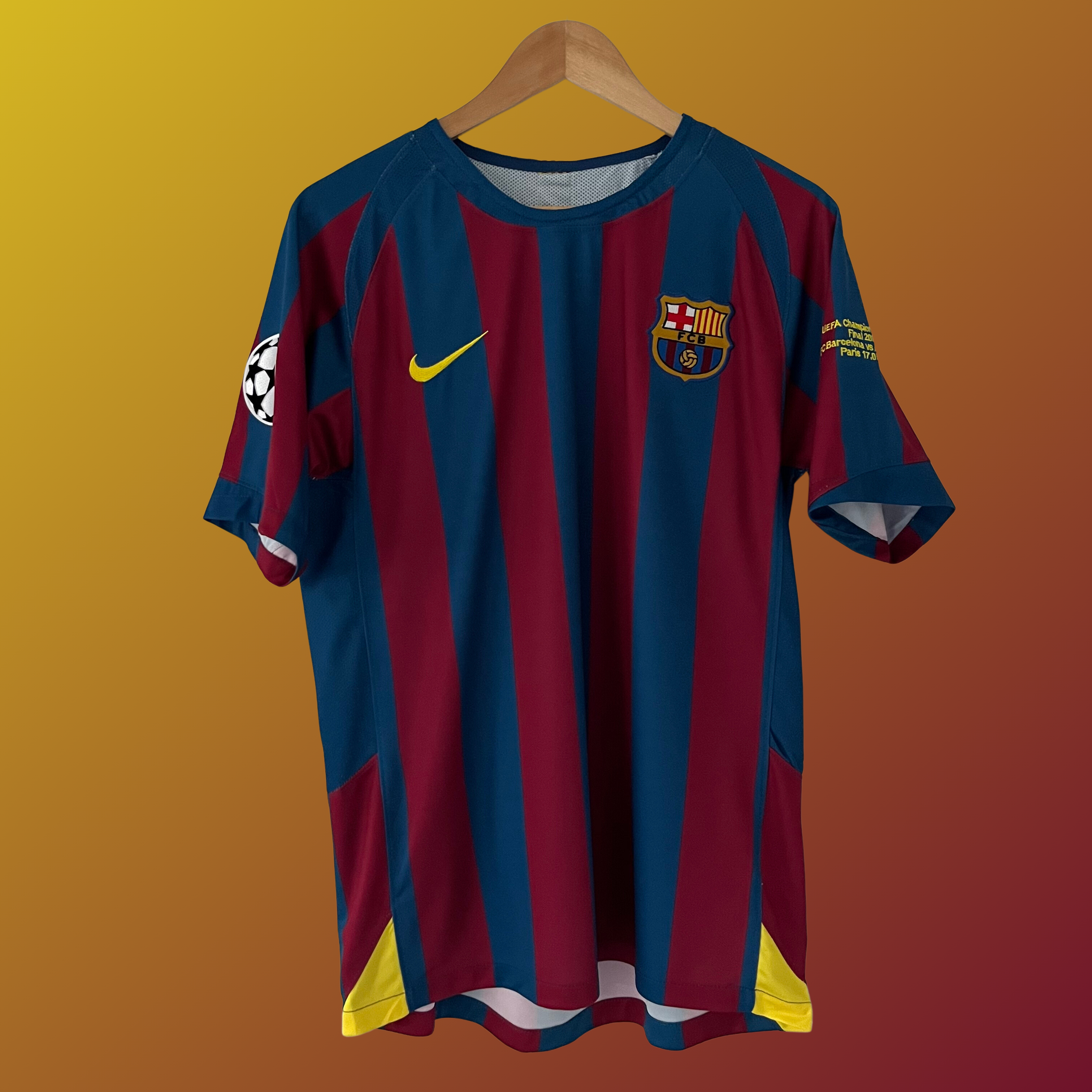 Camiseta retro del Barcelona Final de la Champions League 2006