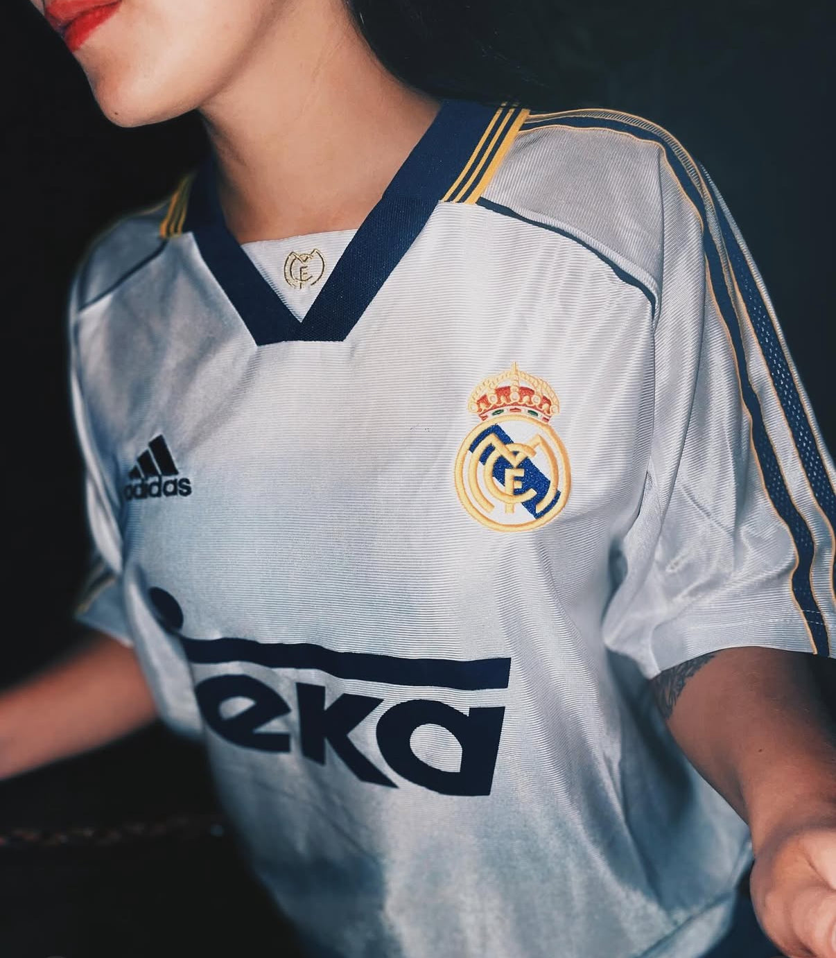 Real Madrid thuis retro tenue 1999/2000