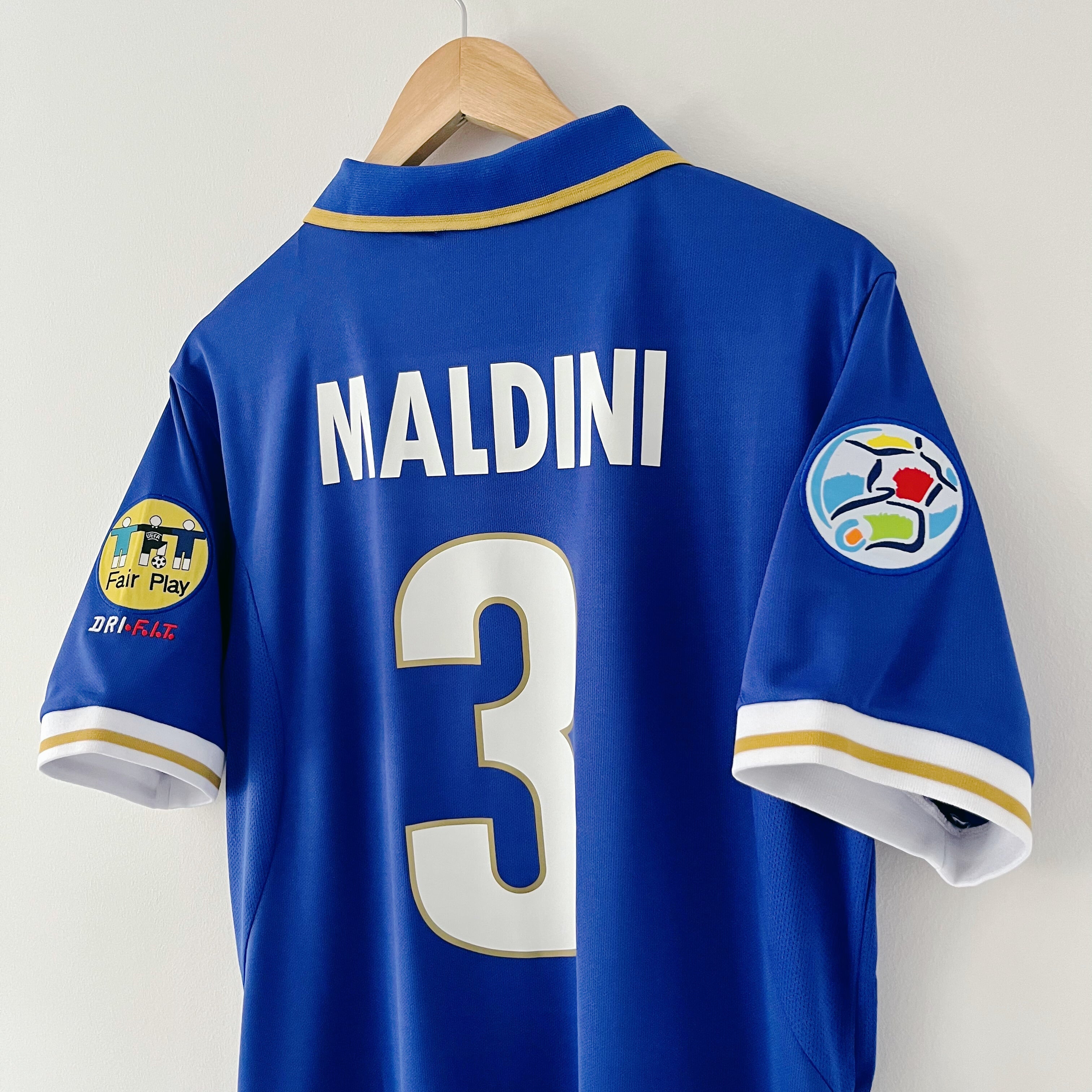 Camiseta retro de Italia Eurocopa 1996 Local