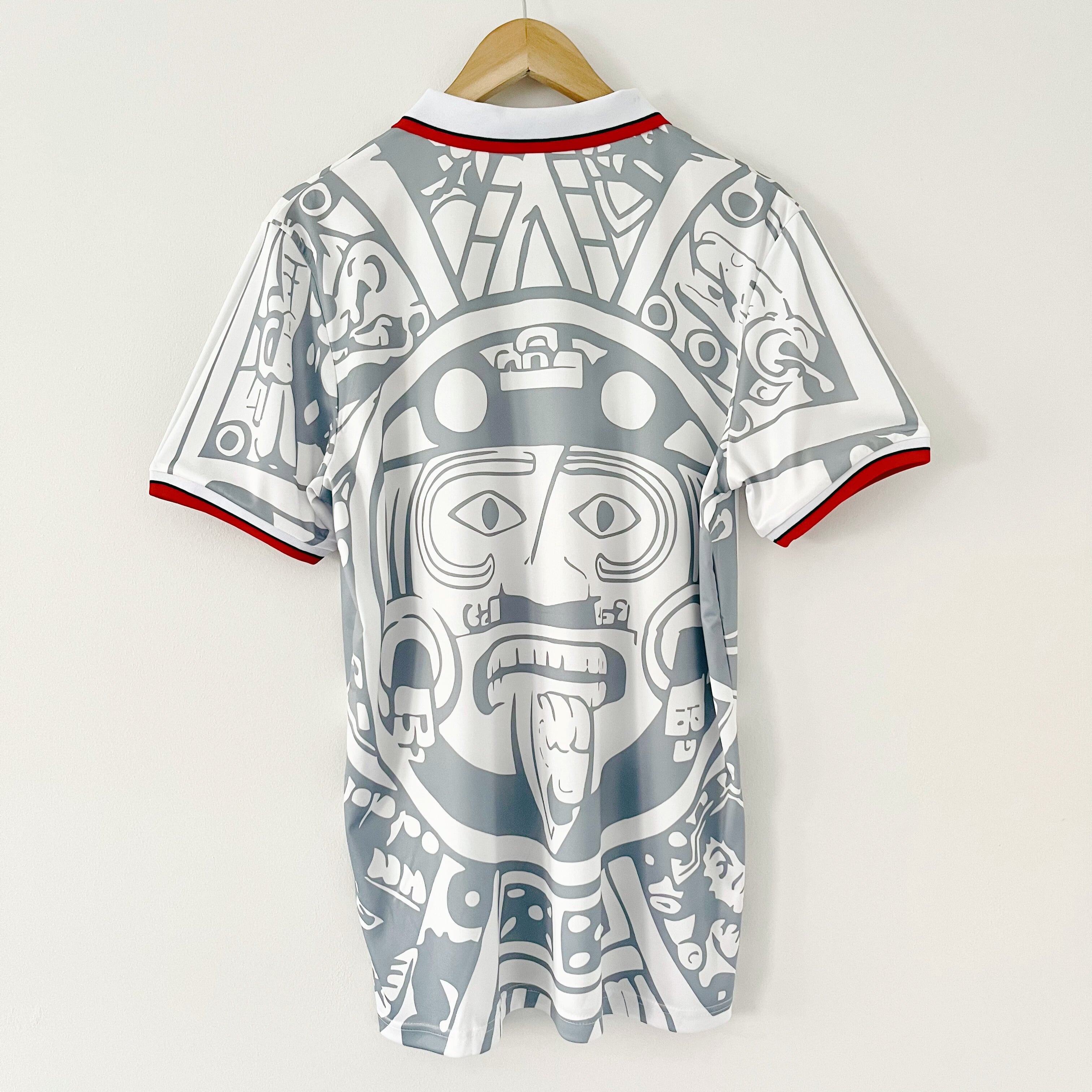 Camiseta retro de México de visitante del Mundial 1998