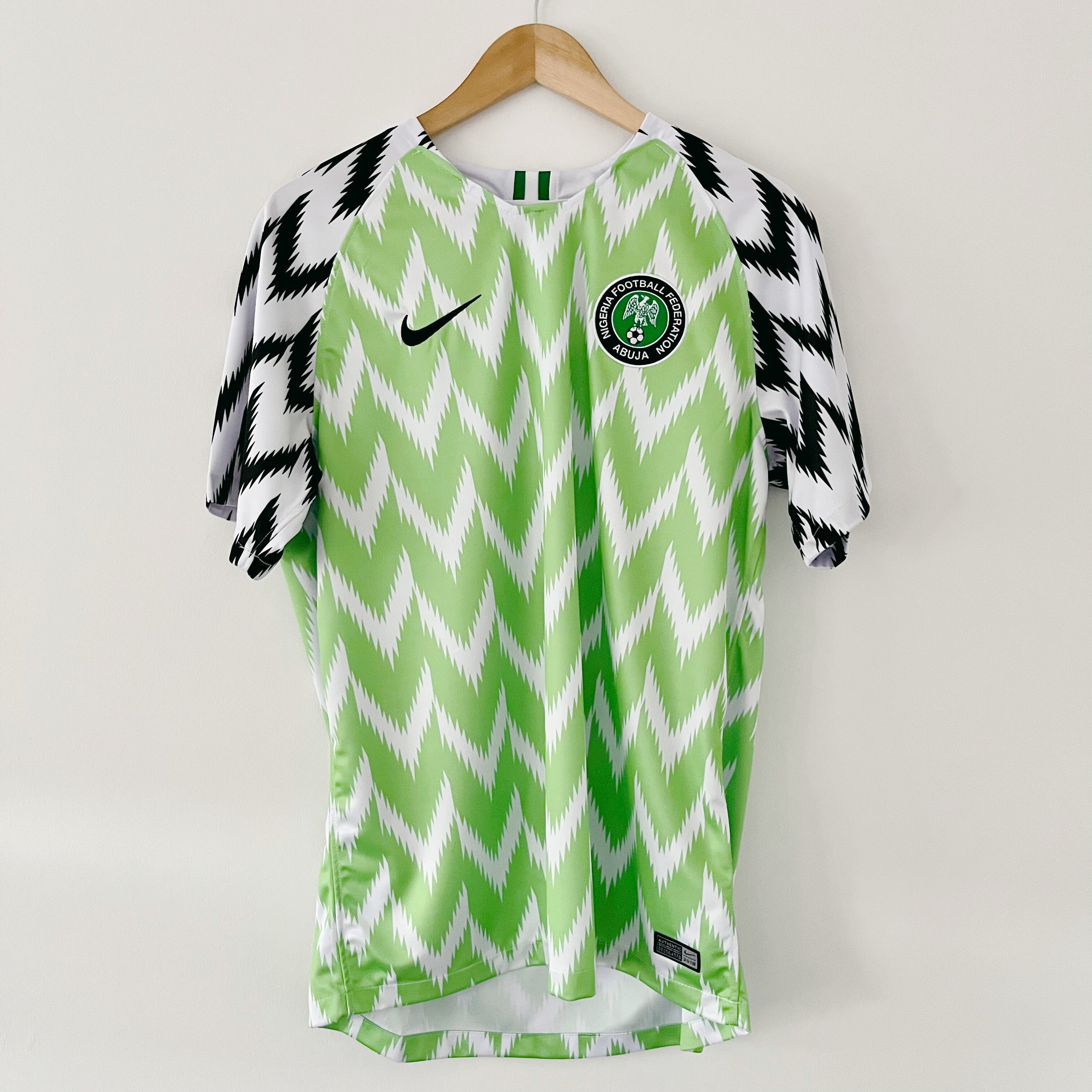 Camiseta retro de Nigeria para el Mundial 2018 (local)