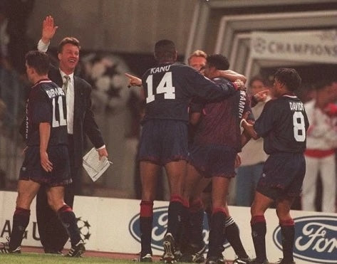 Camiseta de visitante del AFC Ajax - Campeón de la UEFA Champions League 1994-1995