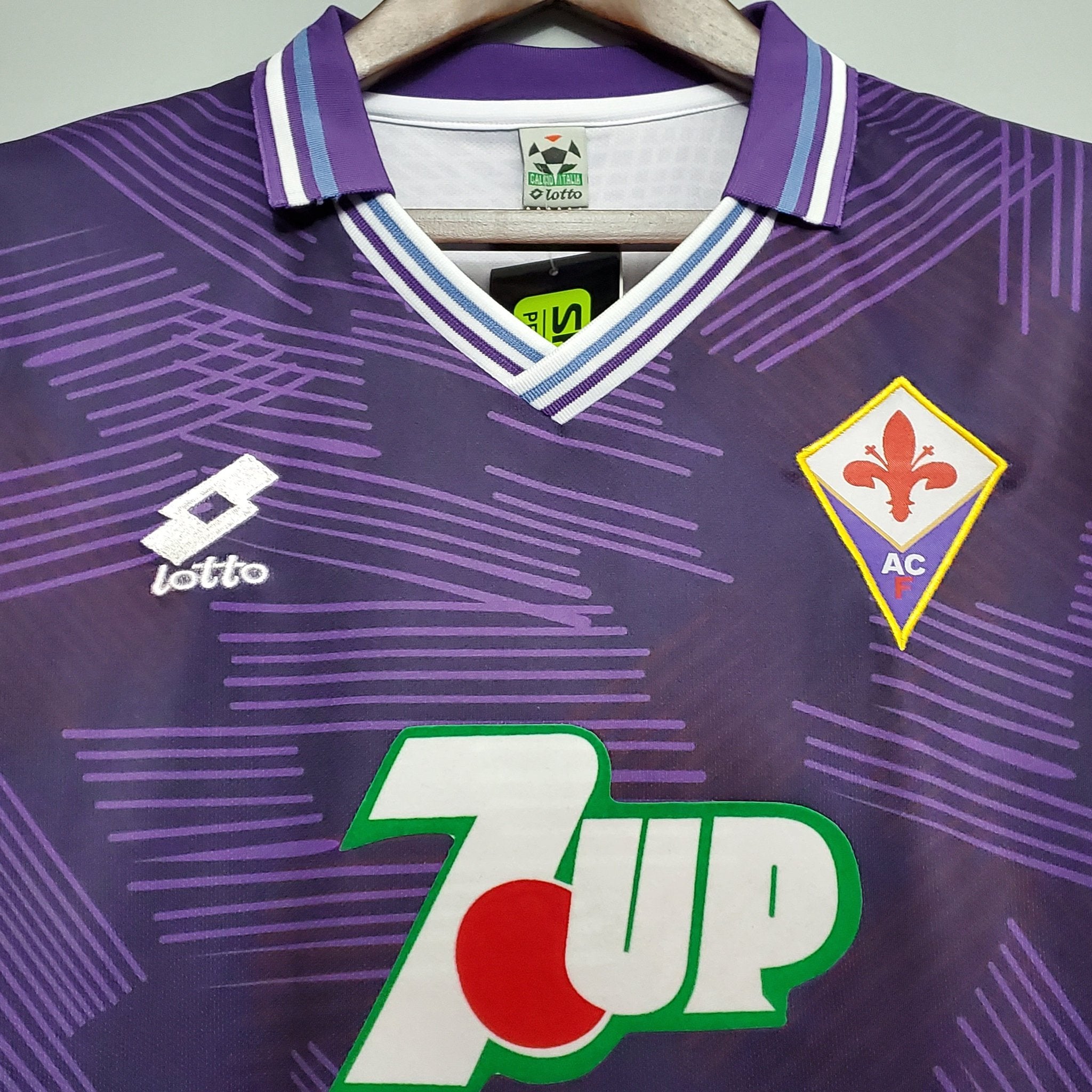 Camiseta retro de local de la Fiorentina 1992-1993