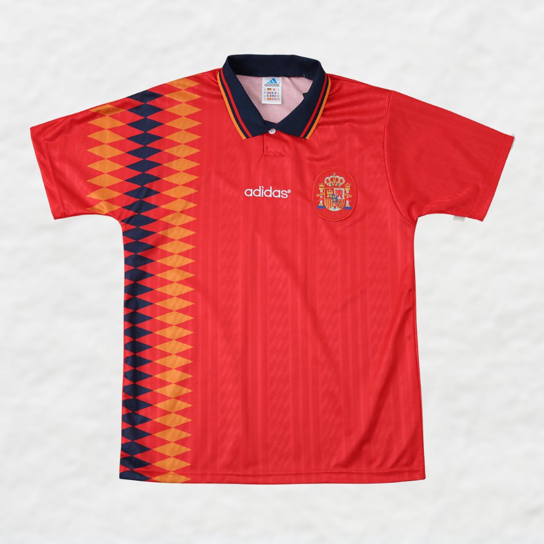 SPANJE 1994 Thuis Retro Shirt 